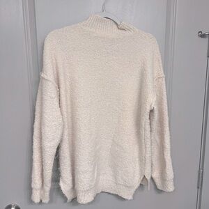 Altar'd State Mae Mock Neck Tunic Sweater